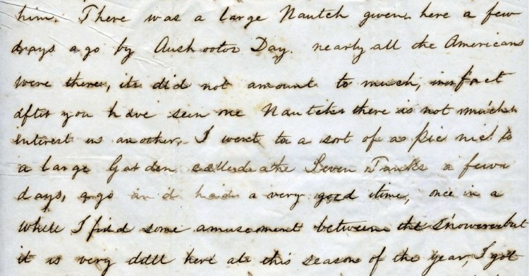 Otis Blake describes participation in Aushootos Day in Calcutta.